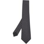 Cravates en soie Hermès noires seconde main Tailles uniques pour homme 