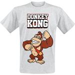 Super Mario Donkey Kong - Briques Homme T-Shirt Manches Courtes Gris chiné XXL