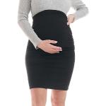 Jupes de grossesse noires en viscose Taille XL look fashion pour femme 