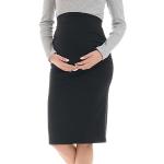 Jupes de grossesse noires en viscose Taille XL look fashion pour femme 