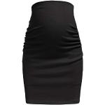 Jupes de grossesse noires à rayures Taille XL look fashion pour femme en promo 