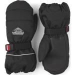 Paires de gants de ski Hestra noires enfant imperméables coupe-vents respirantes 