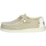 Chaussures casual blanches en tissu Pointure 44 look casual pour homme en promo 