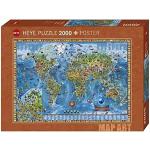 Heye- Puzzle Amazing World 2000 Pièces, 29846