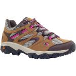 Chaussures de randonnée Hi-Tec marron en caoutchouc résistantes à l'eau Pointure 37 pour femme 