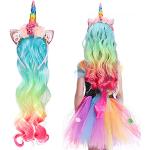 Déguisements multicolores à motif licornes de princesses pour fille de la boutique en ligne Amazon.fr 