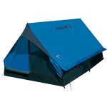 High Peak Minipack Tente canadienne Mixte Adulte, Bleu/Gris foncé, L, pour 2 personnes, Camping et randonnée pédestre