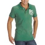 Hilfiger Denim Slim Warner Polo 1953521377 s/s t-Shirt pour Homme - Vert - Medium