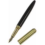Hillento haute qualité en bois stylo plume bois papeterie bureau fournitures de bureau en bois handcrafted stylo plume 0.7mm, bois noir