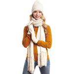 Hilltop Ensemble d'hiver 3 pièces avec écharpe, bonnet, gants assortis,  mauve, taille unique : : Mode