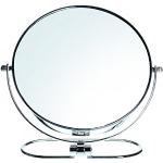 HIMRY Pliable Miroir cosmétique Double Face 8 inch, grossissement 10 x, Rotatif à 360 °. Miroir cosmétique Miroir de Table Miroir 2 : Normal et 10 – Grossissement, chromé, kxd3125–10 x