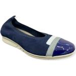 Chaussures casual Hirica bleues made in France Pointure 38 avec un talon jusqu'à 3cm look casual pour femme 