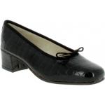 Chaussures casual Hirica noires made in France Pointure 39 avec un talon jusqu'à 3cm look casual pour femme en solde 