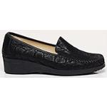 Chaussures Hirica noires en cuir en cuir made in France Pointure 37,5 pour femme en promo 