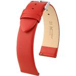 Bracelets de montre de soirée HIRSCH rouges classiques pour homme 