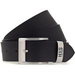 HIS 40mm Leather Belt W105 Black - raccourcissable