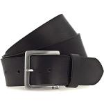 HIS 45mm Leather Belt W105 Black - raccourcissable