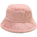 Chapeaux bob roses en peluche 58 cm look fashion pour femme 