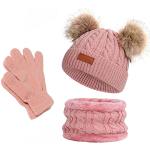 Bonnets en polaire roses en peluche look sportif pour garçon de la boutique en ligne Amazon.fr 