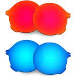 HKUCO Mens Replacement Lenses For Oakley Tailend Sunglasses Red/Blue Polarized