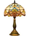 Lampes art nouveau dorées à rayures baroques & rococo 