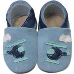 Chaussures Hobea bleus clairs en cuir Pointure 21 look fashion pour enfant 