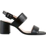 Sandales à talons Högl noires en cuir Pointure 38,5 look fashion pour femme 