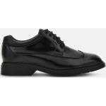 Chaussures Hogan noires en velours en cuir à lacets classiques pour homme 