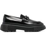 Chaussures casual Hogan noires en caoutchouc à bouts ronds Pointure 41 look casual pour femme 