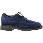 Chaussures Hogan bleues en denim en daim à lacets Pointure 40 look casual 