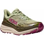 Hoka - Chaussures de trail - Stinson 7 W Seed Green / Beet Root pour Femme - Taille 8 - Vert
