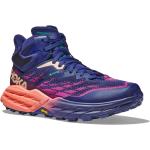 Chaussures trail Hoka Speedgoat bleues en fil filet en gore tex Zootopie légères Pointure 37 pour femme 