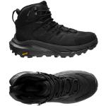 Chaussures de running Hoka noires en caoutchouc respirantes Pointure 39,5 pour femme en promo 