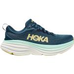 Chaussures de running Hoka Bondi blanches en fil filet respirantes Pointure 42 look fashion pour homme en promo 