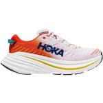 Chaussures de running Hoka Bondi blanches en fil filet vegan Pointure 44 pour homme en promo 