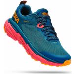 Chaussures trail Hoka Challenger bleues en fil filet en gore tex résistantes à l'eau Pointure 40 pour femme en promo 