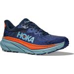 Chaussures de running Hoka Challenger bleues en fil filet vegan Pointure 45,5 pour homme en promo 