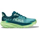 Chaussures de running Hoka Challenger bleues en fil filet Pointure 36 pour femme en promo 