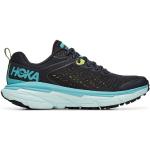 Chaussures de running Hoka Challenger bleues look fashion pour femme en promo 