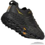 Chaussures de running Hoka Speedgoat gris anthracite en fil filet en gore tex imperméables look fashion pour homme 
