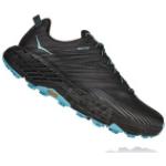 Chaussures d'hiver Hoka One One Speedgoat gris anthracite en gore tex respirantes look fashion pour femme 