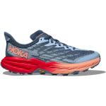 Chaussures de running Hoka Speedgoat bleues Pointure 40 avec un talon jusqu'à 3cm pour femme en promo 