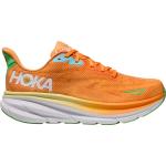 Chaussures de running Hoka Clifton orange en fil filet Pointure 46 look fashion pour homme 