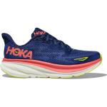 Chaussures de running Hoka Clifton roses en fil filet Pointure 36 look fashion pour femme en promo 