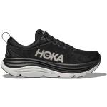 Chaussures de running Hoka Gaviota noires en fil filet respirantes pour homme en promo 