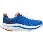 Chaussures de running Hoka bleues en fil filet vegan Pointure 42 pour homme en promo 