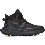 Chaussures de randonnée Hoka noires en caoutchouc en gore tex légères Pointure 46 look fashion pour homme 