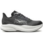Chaussures de running Hoka gris foncé en fil filet légères Pointure 36 look fashion pour enfant en promo 