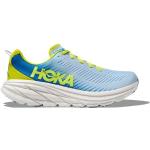 Chaussures de running Hoka blanches en fil filet vegan pour homme en promo 