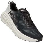 Chaussures de running Hoka noires en fil filet vegan légères Pointure 42 pour homme en promo 